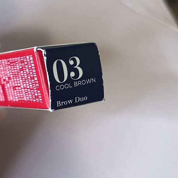 CLARINS • BROW POWDER & TINTED BROW GEL DUO - 03 COOL BROWN • NEW IN BOX - Picture 3 of 4